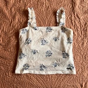Floral crop top